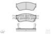 ASHUKI 1080-5008 Brake Pad Set, disc brake